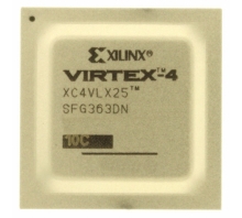 Gambar XC4VLX25-10SFG363C.