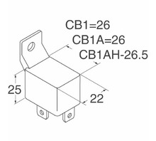 Gambar CB1AHF-T-R-M-24V.